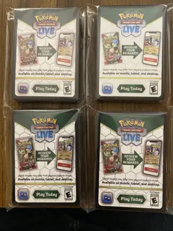 POKEMON TCG Online Code Cards (200 Count Random Assortment NOT USED) - Image 1