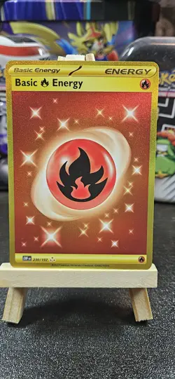 Gold Fire Energy 230/197 NM/M Obsidian Flames Pokemon TCG Card - Image 1