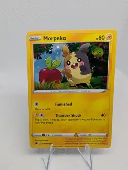 Morpeko SWSH031 Sword & Shield Holo Ultra Rare Promo Pokemon Card NM - Image 1