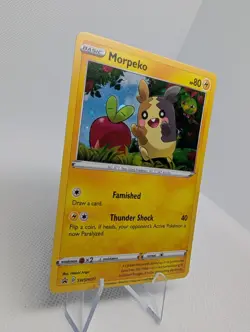 Morpeko SWSH031 Sword & Shield Holo Ultra Rare Promo Pokemon Card NM - Image 2