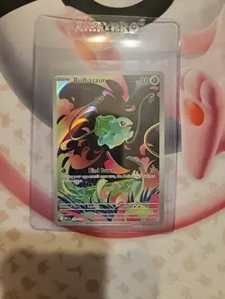 Pokemon Bulbasaur Holo Card 133/132 Me01: Mega Evolution NM Condition - Image 3
