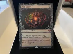 MTG Mox Jasper ⭐ Foil ⭐ Showcase Art Tarkir: Dragonstorm - Image 1