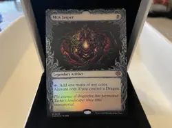 MTG Mox Jasper ⭐ Foil ⭐ Showcase Art Tarkir: Dragonstorm - Image 2