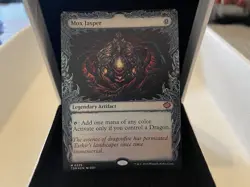 MTG Mox Jasper ⭐ Foil ⭐ Showcase Art Tarkir: Dragonstorm - Image 3