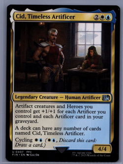 MTG - Cid, Timeless Artificer - FIN 0407 - Final Fantasy - Magic the Gathering - Image 1