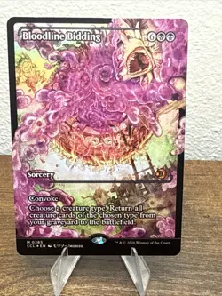 Foil Bloodline Bidding (Showcase) - Lorwyn Eclipsed 0385 - Image 1