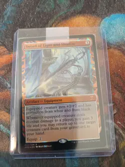 Sword of Light and Shadow Masterpiece: Kaladesh Inventions Foil, FREE SHIPPING! - Image 1