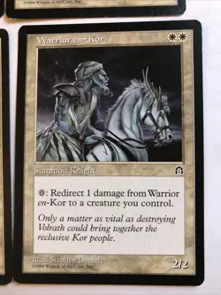 Warrior En-Kor X4 Stronghold Ex Condition See Pics Front Back - Image 4