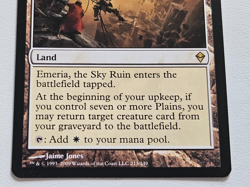 MTG Magic the Gathering Emeria, the Sky Ruin (213/280) Zendikar LP - Image 3
