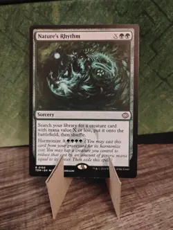 Nature's Rhythm Tarkir Dragonstorm Regular Rare NM Unplayed - Image 1