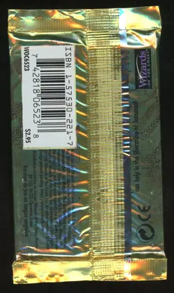 1997 MTG Magic the Gathering Visions Booster Pack Factor Sealed TCG - Image 2