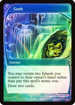 MTG ** FOIL ** Gush (Future Sight) - Mystery Booster 2 - Image 1