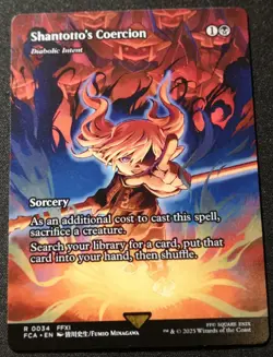 Shantotto's Coercion - Diabolic Intent - Showcase - FCA - EN - NM - 0034 - Image 1