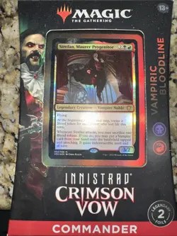 MtG Innistrad CRIMSON VOW Commander Deck VAMPIRIC BLOODLINE - Image 1