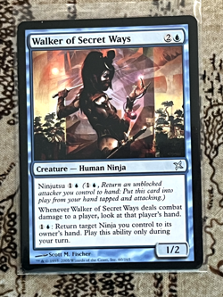 Walker of Secret Ways - Betrayers of Kamigawa - 60 - #Lightly Played - Image 1
