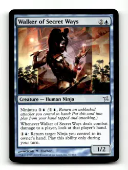 Walker of Secret Ways Betrayers of Kamigawa #60 Magic the Gathering - Image 1