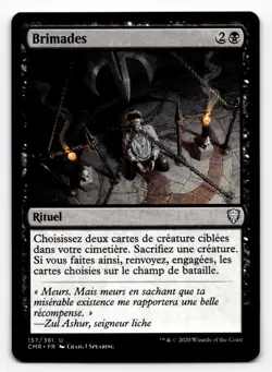 MTG VICTIMIZE COMMANDER LEGENDS 157/361 Brimades French - Image 1