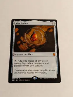 Mox Amber Dominaria Regular Near Mint - MTG DOM 224 - Image 1