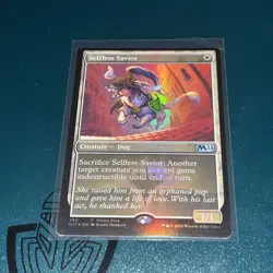 Selfless Savior Foil Promo - Core Set 2021 Magic the Gathering NM - Image 1