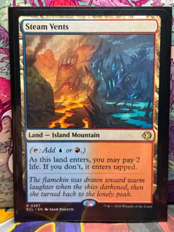 Steam Vents Lorwyn Eclipsed Gem Mint MTG - Image 1