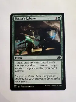 Master's Rebuke - MTG Jumpstart 2022 - NM - Image 1