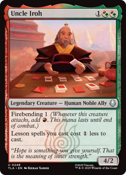 Uncle Iroh #248 Near Mint NM Avatar: The Last Airbender TLA Magic MTG - Image 1