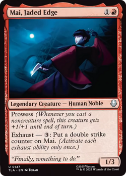 Mai, Jaded Edge #147 Near Mint NM Avatar: The Last Airbender TLA Magic MTG - Image 1