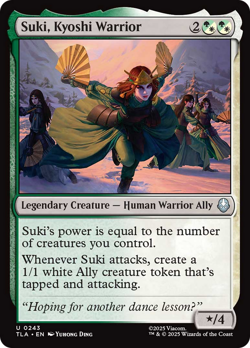 Suki, Kyoshi Warrior #243 Near Mint NM Avatar: The Last Airbender TLA Magic MTG - Image 1