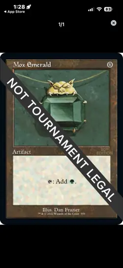 Mox Emerald (Retro Frame) 30th Anniversary Edition Regular - Image 1