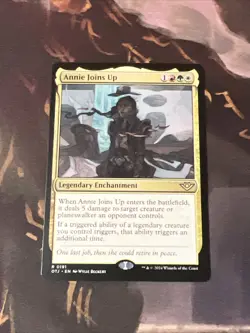 MTG Annie Joins Up Outlaws of Thunder Junction - NM - Image 1