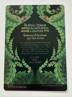 Steely Resolve FLIP Borderless FOIL MTG Secret Lair (1326) - Image 2