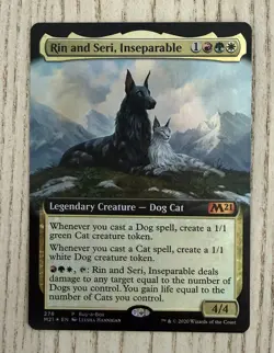 Rin and Seri, Inseparable Buy-A-Box Promos Foil MTG Magic 278 P - Image 1