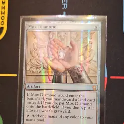 MTG Mox Diamond Foil (LP) Artifact From the Vault: Relics Mythic 20 - Image 2