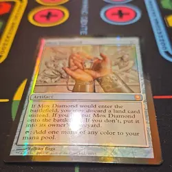 MTG Mox Diamond Foil (LP) Artifact From the Vault: Relics Mythic 20 - Image 4
