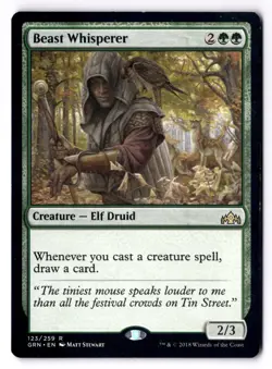 Beat Whisperer LP* Guilds Of Ravnica ENGLISH 123/259 mtg -UnltdCards - Image 1