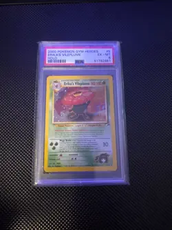 PSA 6 - 2000 Pokemon Gym Heroes ERIKA'S VILEPLUME HOLO #5 (6713) - Image 1