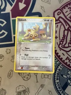 Slakoth 73/107 Non Holo EX Deoxys Set Pokemon Card 2005 - Image 3