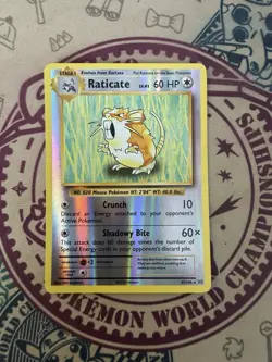 Raticate 67/108 Reverse Holo XY Evolutions Foil Pokemon TCG - Image 3