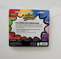 Pokemon TCG Mega Evolution Ascended Heroes Larry’s Komala 2 Pack Blister Sealed - Image 2