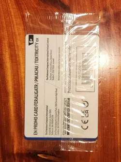 Pokemon Illustration Contest Promo Pack Sealed Feraligatr, Pikachu, & Toxtricity - Image 2
