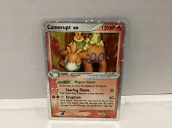 2005 Pokemon Camerupt ex 120hp #92/106 Emerald Ulta Rare Holo - Image 1