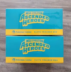 X2 Ascended Heroes Pokemon Center ETB Elite Trainer Boxes ( 2 ) - Image 3