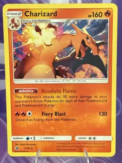 Charizard 3/70 Non-Holo Rare | Pokemon TCG Dragon Majesty Battle Academy | LP+ - Image 1