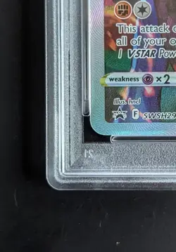 Pokemon TCG Lucario VSTAR SWSH291 Black Star Promo Card PSA 10, UK Seller - Image 5