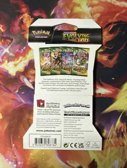 Pokemon TCG: Sword & Shield - Evolving Skies Sleeved Booster Pack 820650808784 - Image 2