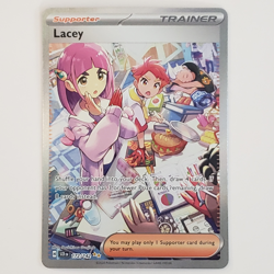 Pokemon TCG - Lacey SIR 172/142 Scarlet & Violet: Stellar Crown NM Free Ship - Image 1
