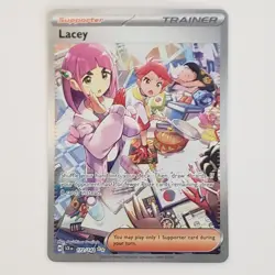 Pokemon TCG - Lacey SIR 172/142 Scarlet & Violet: Stellar Crown NM Free Ship - Image 3