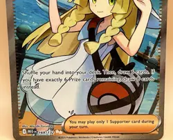 Lillie’s Determination 169/132 – Mega Evolution Full Art Trainer - LP - Pokemon - Image 4