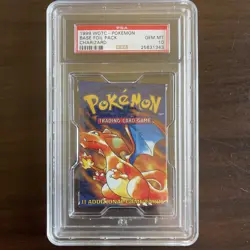 PSA 10 Gem Mint Pokemon 1999 Base Set Charizard Booster Pack Factory Sealed - Image 1