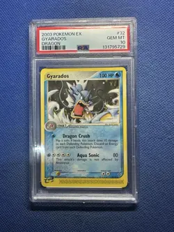 Pokemon Gyarados - EX Dragon 32/97 Non-Holo E-series - PSA 10 - Image 1